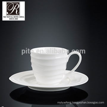 hotel ocean line fashion elegance white porcelain cafe cup espresso cup coffee cup